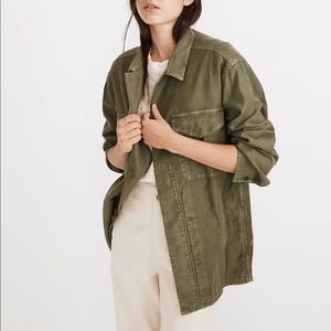 Madewell Military Shirt Jacket